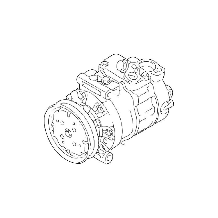 A/C Compressor - Volkswagen (1K0-820-808-F)